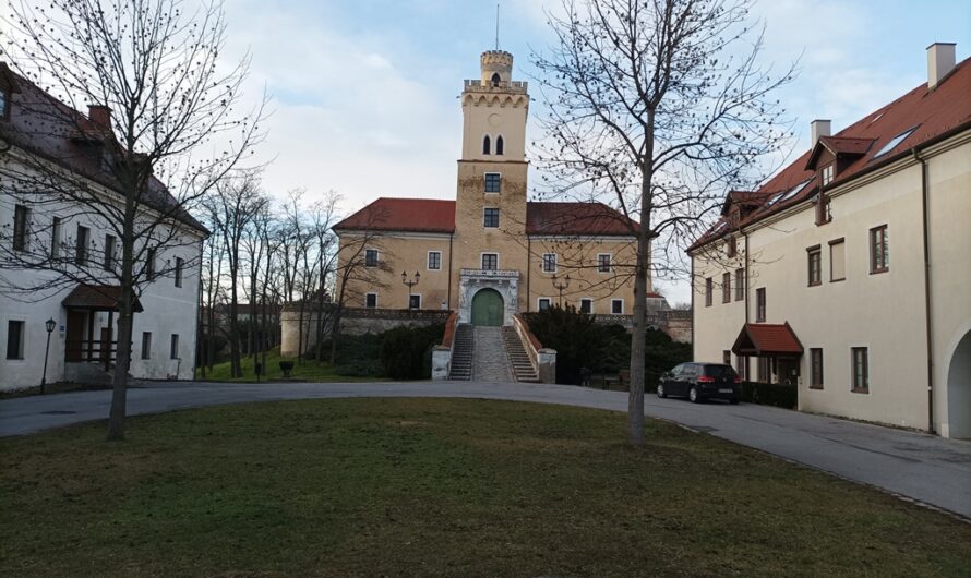 Schloss Dürnkrut im Winter