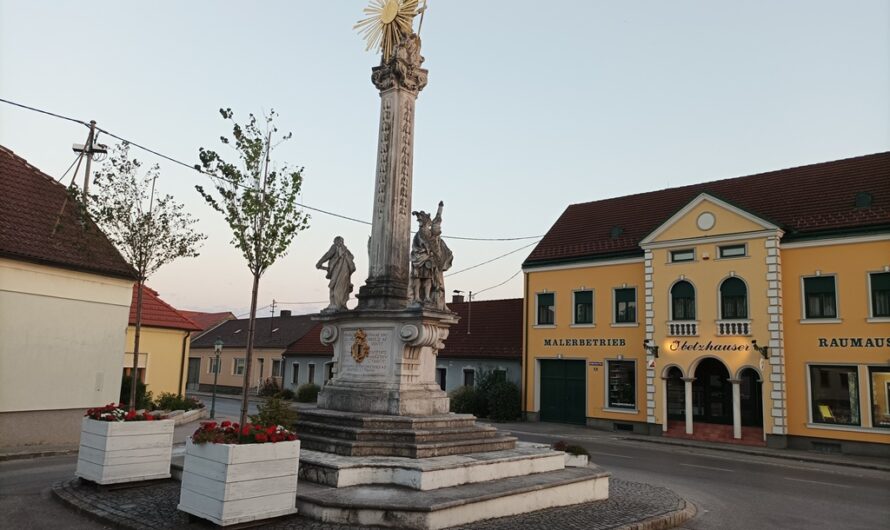 Dreifaltigkeitssäule in Bockfließ