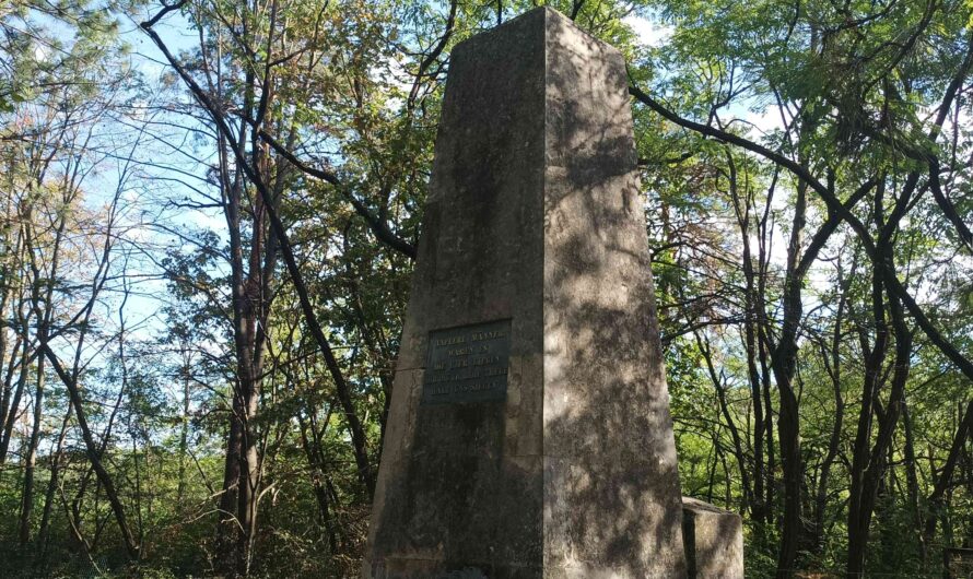 Denkmal auf der Gruft